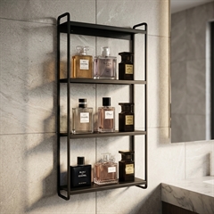 Sort parfumehylde - Dansk design
